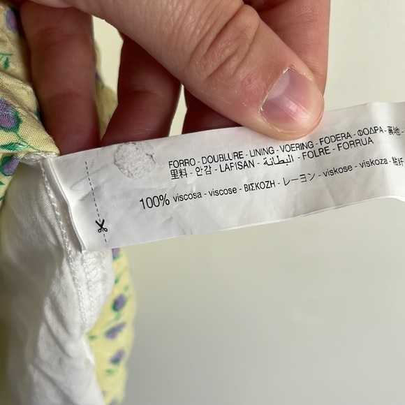 Zara Cut Out Floral Dress - Picture 8 of 8